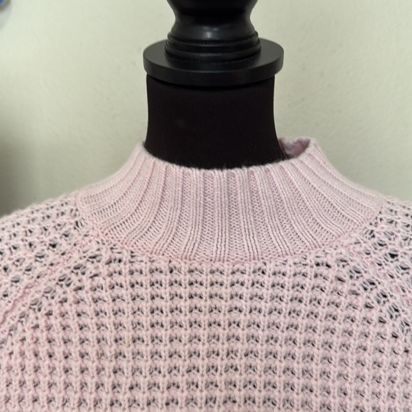 DIVIDED PINK KNITTED SWEATER - Picture 4 of 5